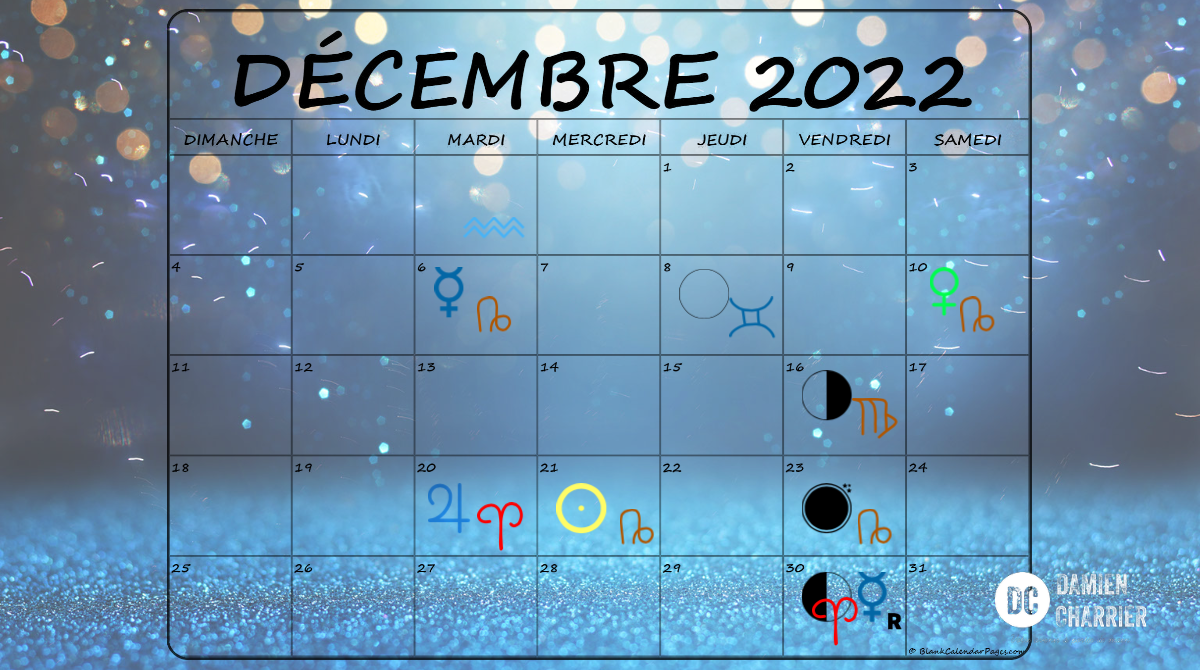 Dans le ciel de décembre 2022