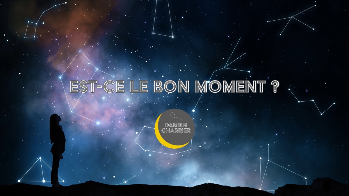 Carte astrologique illustrant un thème horaire pour répondre à une question